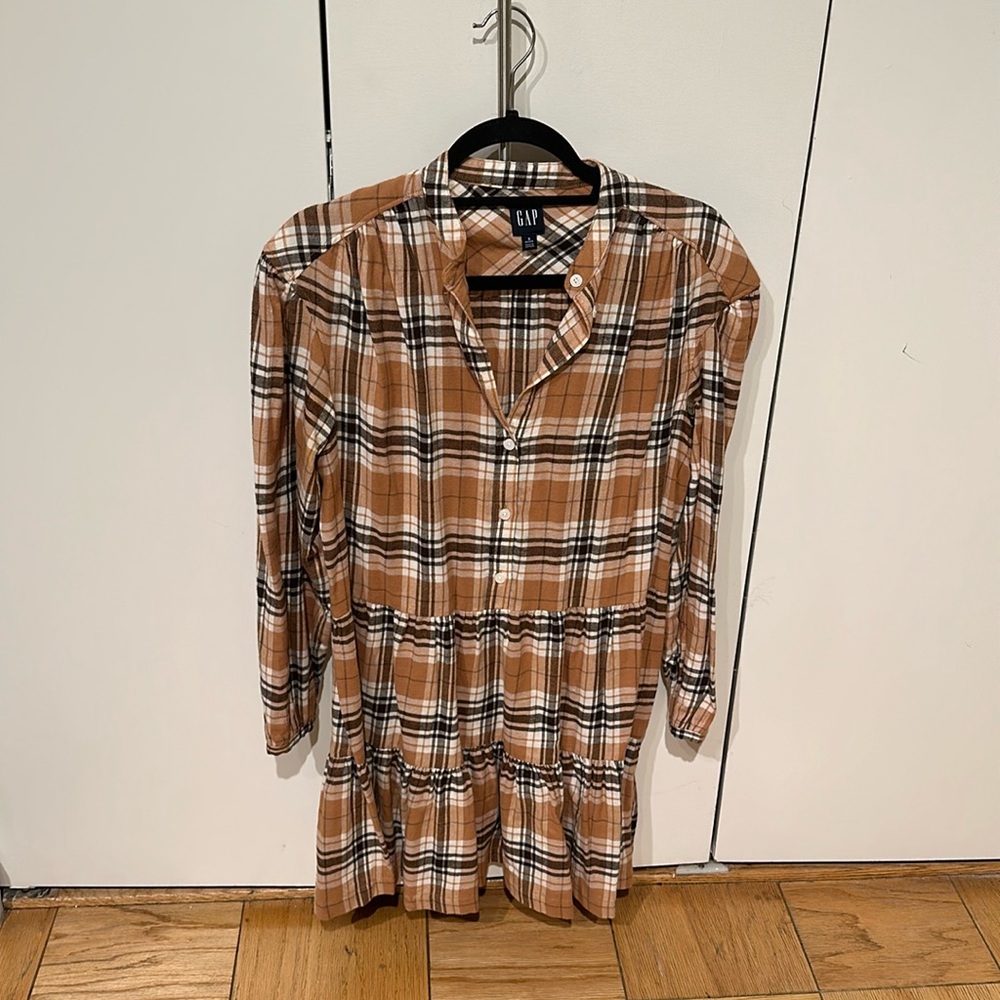 Gap plaid size small dress